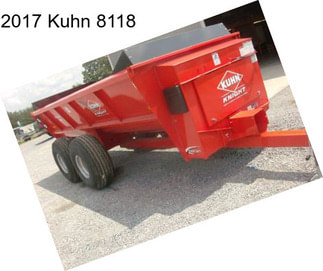 2017 Kuhn 8118