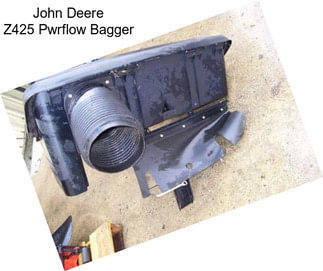 John Deere Z425 Pwrflow Bagger