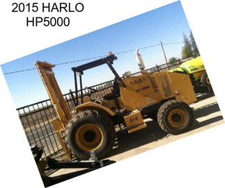 2015 HARLO HP5000