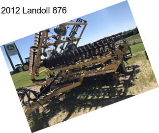 2012 Landoll 876