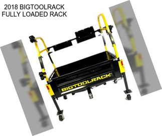 2018 BIGTOOLRACK FULLY LOADED RACK