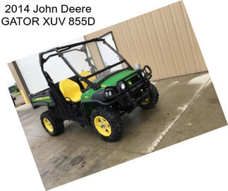 2014 John Deere GATOR XUV 855D