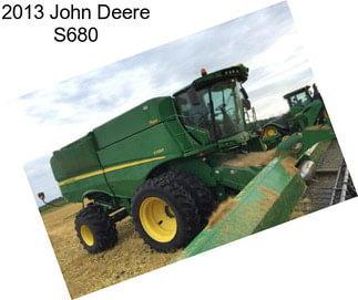 2013 John Deere S680