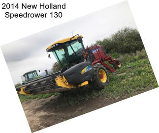 2014 New Holland Speedrower 130