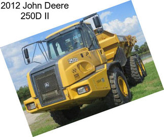 2012 John Deere 250D II