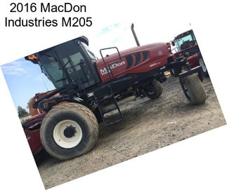 2016 MacDon Industries M205