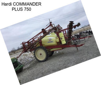 Hardi COMMANDER PLUS 750