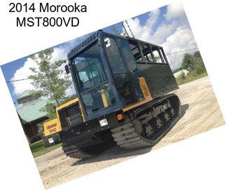 2014 Morooka MST800VD