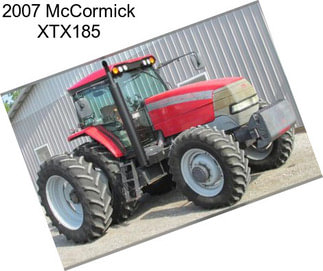 2007 McCormick XTX185