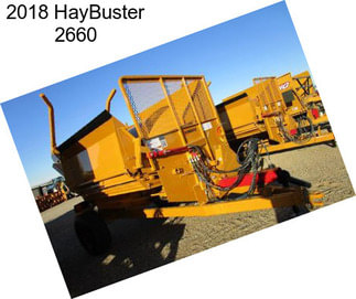 2018 HayBuster 2660