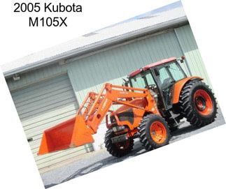 2005 Kubota M105X