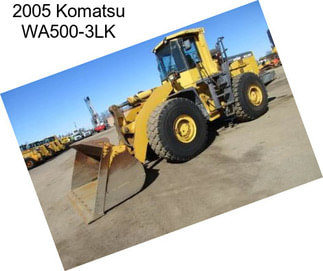2005 Komatsu WA500-3LK