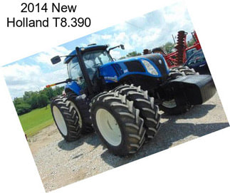 2014 New Holland T8.390