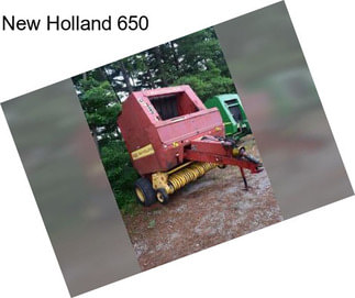 New Holland 650