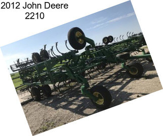 2012 John Deere 2210