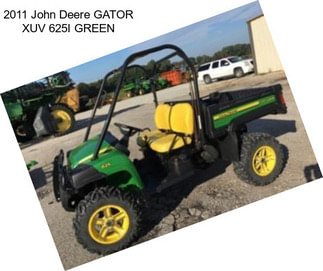 2011 John Deere GATOR XUV 625I GREEN