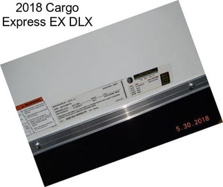 2018 Cargo Express EX DLX