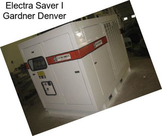 Electra Saver I Gardner Denver