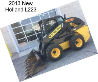 2013 New Holland L223