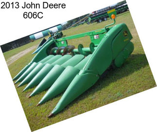 2013 John Deere 606C