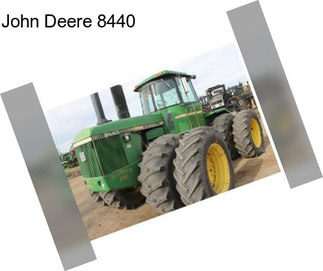 John Deere 8440