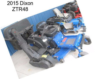 2015 Dixon ZTR48