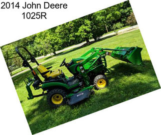 2014 John Deere 1025R