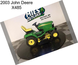 2003 John Deere X485
