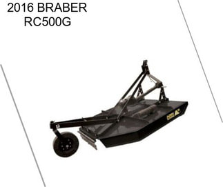 2016 BRABER RC500G