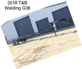 2018 T&B Welding G36