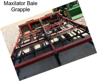 Maxilator Bale Grapple