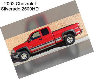 2002 Chevrolet Silverado 2500HD