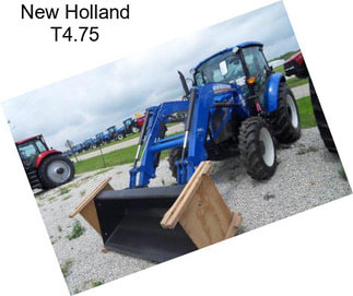 New Holland T4.75