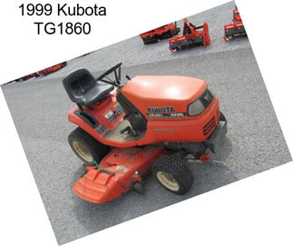 1999 Kubota TG1860