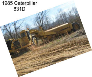 1985 Caterpillar 631D