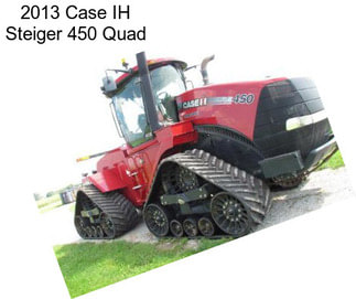 2013 Case IH Steiger 450 Quad