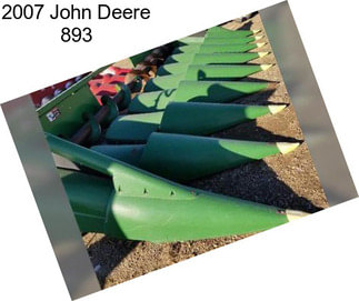 2007 John Deere 893