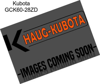 Kubota GCK60-28ZD