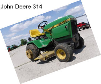 John Deere 314