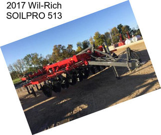 2017 Wil-Rich SOILPRO 513