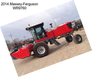 2014 Massey-Ferguson WR9760