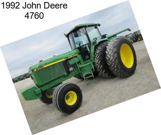 1992 John Deere 4760
