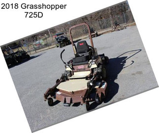 2018 Grasshopper 725D