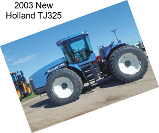 2003 New Holland TJ325