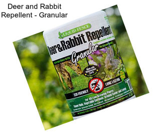 Deer and Rabbit Repellent - Granular