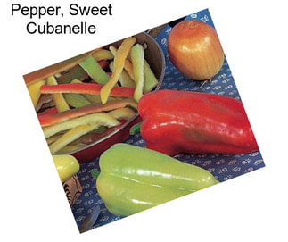 Pepper, Sweet Cubanelle