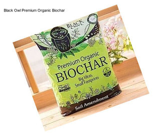 Black Owl Premium Organic Biochar