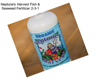 Neptune\'s Harvest Fish & Seaweed Fertilizer 2-3-1