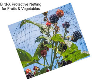 Bird-X Protective Netting for Fruits & Vegetables