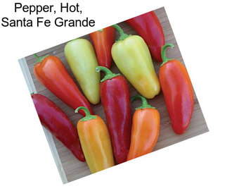 Pepper, Hot, Santa Fe Grande